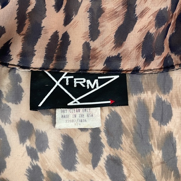 VINTAGE LEOPARD 2PC COATDRESS - Picture 8 of 8